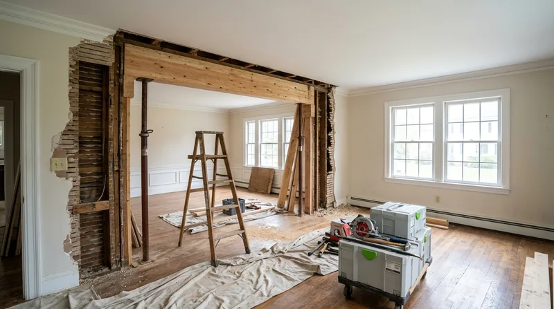 Beam Replacement & Load-Bearing Wall Removal Bridgeport